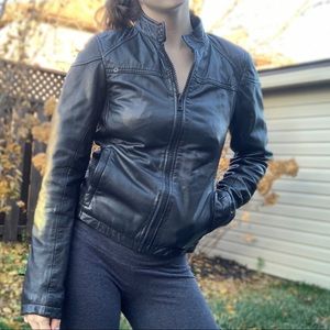 Danier XXS Moto Leather Jacket